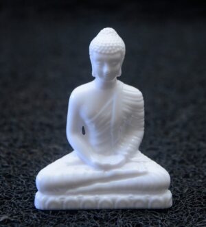‘DHYAN MUDRA' Buddha Statue - White