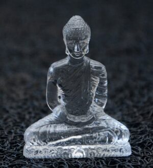 ‘DHYAN MUDRA' Buddha Statue - Crystal