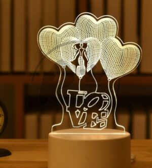 Love LED 3D Light