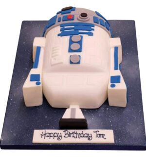 Space Robot Cake