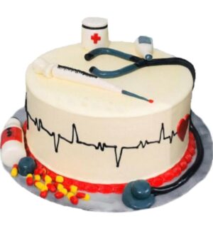 Doctors Themed Cake