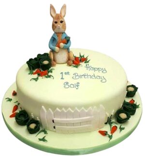 Rabbit Character Cake