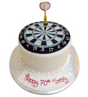 Dartboard Cake