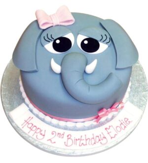 Elephant Face Cake