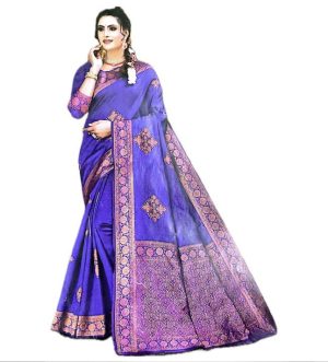Flamingo Silk Saree (10273)
