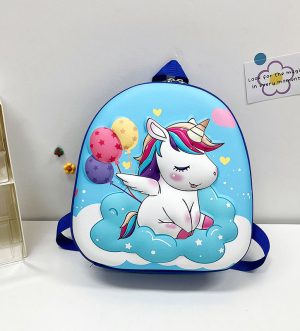 Blue Unicorn kids School Bag