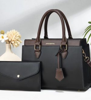 Jing & Pin Black Hand Bag
