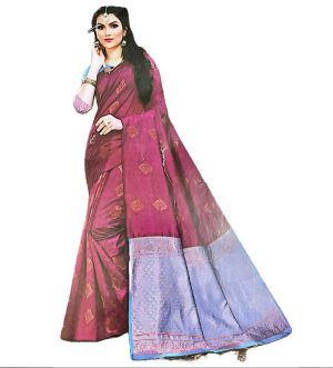 Flamingo Silk Saree (10652)