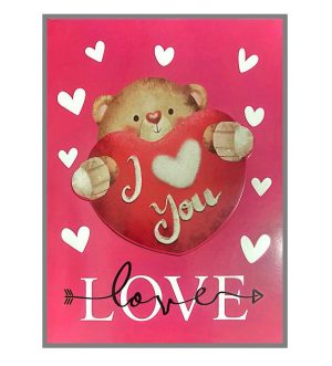 I Love You Music Card