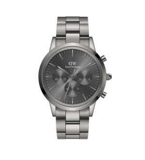 BJT Black Steel Gents Watch