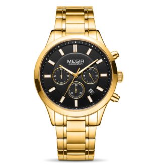 BJT Gold Steel Gents Watch