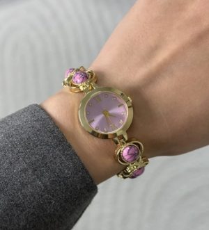 Bubble Time Stone Ladies Watch