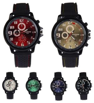 Weji Latherer Belt Gents Watch