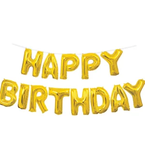 Happy Birthday Letters Baloon