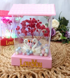 LED Light Swan Ornament