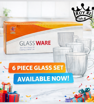 Glass Ware 6pcs Glass Set