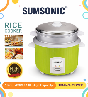 Sumsonic Rice Cooker 1.8L