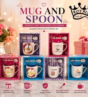 Mug With Spoon Set